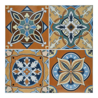 กระเบื้อง 16x16 in.<br>อิมเพรสบราวน์